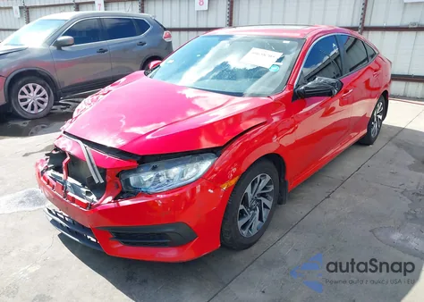 2017 Honda Civic Ex из США, поврежденный, VIN 2HGFC2F75HH567766